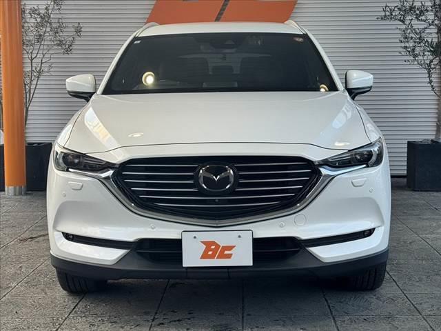 CX-8 25T Lパッケージ 車検整備付 禁煙車 7人 BOSE 全方位 フリップダウン フルセグナビ BT DVD クルコン ステリモ HUD BSM Pセンサー ルーフレール ベンチレーション シートヒーター パワーシート(8枚目)
