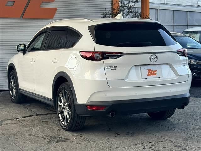 CX-8 25T Lパッケージ 車検整備付 禁煙車 7人 BOSE 全方位 フリップダウン フルセグナビ BT DVD クルコン ステリモ HUD BSM Pセンサー ルーフレール ベンチレーション シートヒーター パワーシート(12枚目)