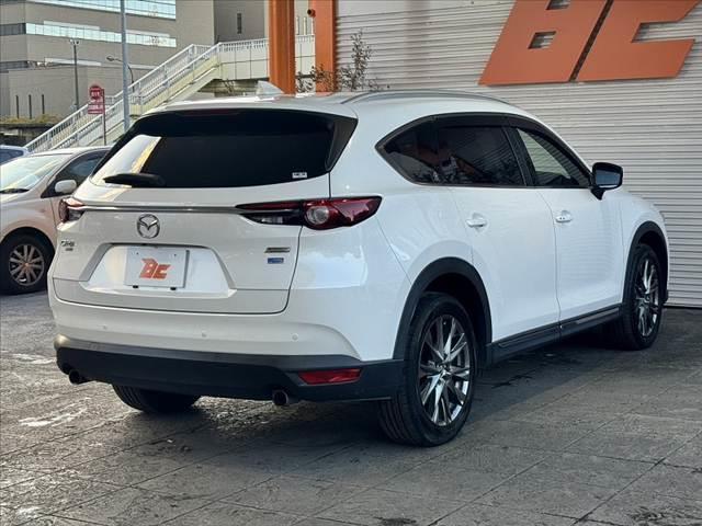 CX-8 25T Lパッケージ 車検整備付 禁煙車 7人 BOSE 全方位 フリップダウン フルセグナビ BT DVD クルコン ステリモ HUD BSM Pセンサー ルーフレール ベンチレーション シートヒーター パワーシート(14枚目)