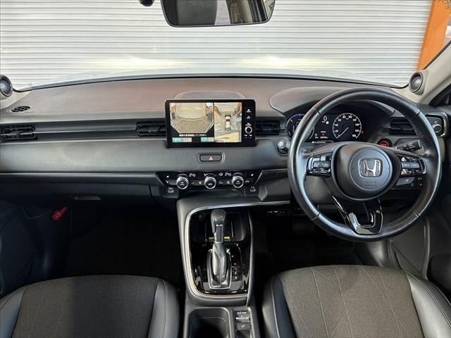 ヴェゼル e:HEV Z 車検整備付 禁煙 9型ナビ 全方位 フルセグ BT ステリモ ETC クルコン Aライト LED フォグ Pバックドア BSM コンビシート シートヒーター シーケンシャル 置充電 純正18インチAW(2枚目)