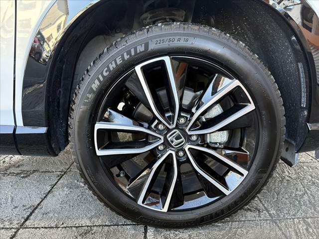 ヴェゼル e:HEV Z 車検整備付 禁煙 9型ナビ 全方位 フルセグ BT ステリモ ETC クルコン Aライト LED フォグ Pバックドア BSM コンビシート シートヒーター シーケンシャル 置充電 純正18インチAW(45枚目)