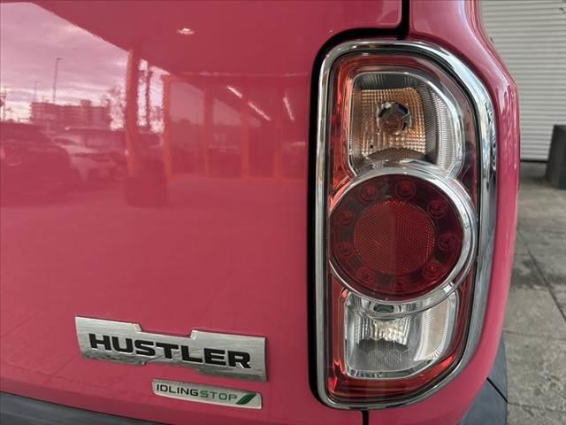 ハスラー G 車検整備付 禁煙 2トーン レーダーブレーキ ナビ DVD BT シートヒーター スマートキー Aストップ 電格ミラー ETC Pスタート 横滑り防止 Pガラス マットバイザー レベライザー(39枚目)