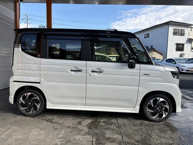 スペーシアカスタム ハイブリッドＸＳターボ　禁煙　９型ナビ　全方位　フルセグ　ツートン　ＢＴ　両電スラ　クルコン　ステリモ　ＨＵＤ　パドルシフト　Ａライト　ＬＥＤ　フォグ　オットマン　シートヒーター　ハーフレザー　マットバイザー　ステアヒーター（12枚目）