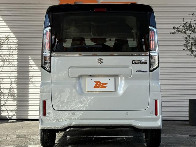 スペーシアカスタム ハイブリッドＸＳターボ　禁煙　９型ナビ　全方位　フルセグ　ツートン　ＢＴ　両電スラ　クルコン　ステリモ　ＨＵＤ　パドルシフト　Ａライト　ＬＥＤ　フォグ　オットマン　シートヒーター　ハーフレザー　マットバイザー　ステアヒーター（14枚目）