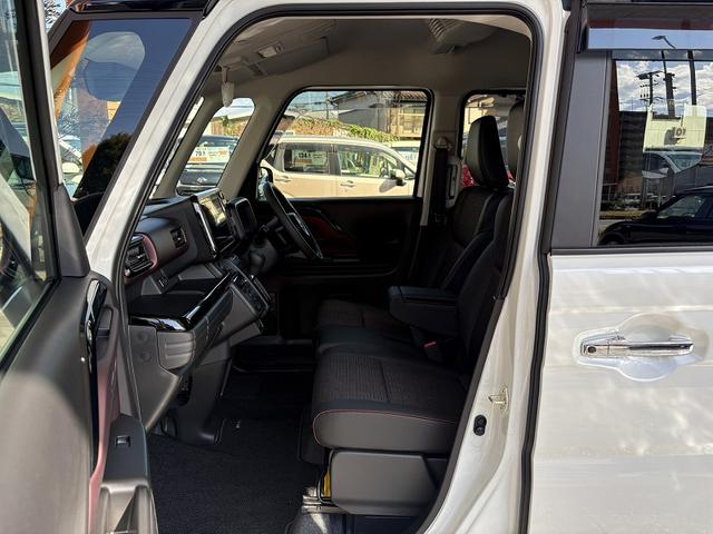 スペーシアカスタム ハイブリッドＸＳターボ　禁煙　９型ナビ　全方位　フルセグ　ツートン　ＢＴ　両電スラ　クルコン　ステリモ　ＨＵＤ　パドルシフト　Ａライト　ＬＥＤ　フォグ　オットマン　シートヒーター　ハーフレザー　マットバイザー　ステアヒーター（18枚目）