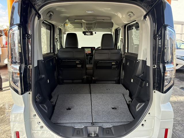 スペーシアカスタム ハイブリッドＸＳターボ　禁煙　９型ナビ　全方位　フルセグ　ツートン　ＢＴ　両電スラ　クルコン　ステリモ　ＨＵＤ　パドルシフト　Ａライト　ＬＥＤ　フォグ　オットマン　シートヒーター　ハーフレザー　マットバイザー　ステアヒーター（21枚目）