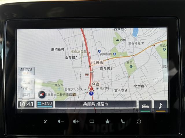 スペーシアカスタム ハイブリッドＸＳターボ　禁煙　９型ナビ　全方位　フルセグ　ツートン　ＢＴ　両電スラ　クルコン　ステリモ　ＨＵＤ　パドルシフト　Ａライト　ＬＥＤ　フォグ　オットマン　シートヒーター　ハーフレザー　マットバイザー　ステアヒーター（22枚目）