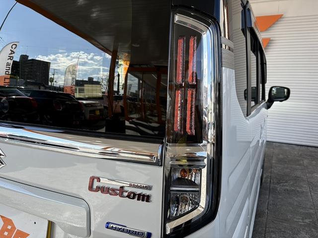 スペーシアカスタム ハイブリッドＸＳターボ　禁煙　９型ナビ　全方位　フルセグ　ツートン　ＢＴ　両電スラ　クルコン　ステリモ　ＨＵＤ　パドルシフト　Ａライト　ＬＥＤ　フォグ　オットマン　シートヒーター　ハーフレザー　マットバイザー　ステアヒーター（47枚目）