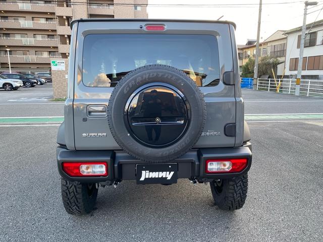 ジムニーシエラ JC 登録済未使用車 1インチリフトアップ 社外ホイール オープンカントリー 4WD スズキセーフティサポート シートヒーター クルーズコントロール オートライト エアコン パワステ スマートキー(6枚目)