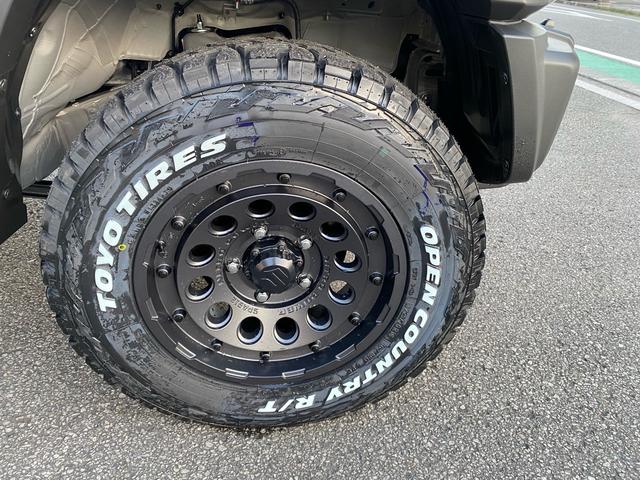 ジムニーシエラ JC 登録済未使用車 1インチリフトアップ 社外ホイール オープンカントリー 4WD スズキセーフティサポート シートヒーター クルーズコントロール オートライト エアコン パワステ スマートキー(14枚目)