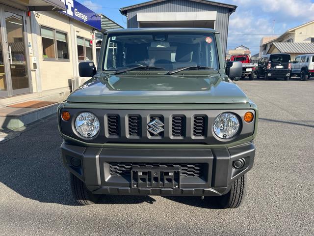 ジムニー ＸＧ　ジャングルグリーン　エアコン　パワステ　パワーウィンドウ　デュアルセンサーブレーキサポート　衝突安全ボディ　セーフティサポート　４ＷＤ（2枚目）