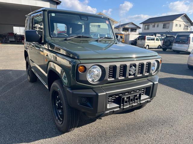 ジムニー ＸＧ　ジャングルグリーン　エアコン　パワステ　パワーウィンドウ　デュアルセンサーブレーキサポート　衝突安全ボディ　セーフティサポート　４ＷＤ（3枚目）