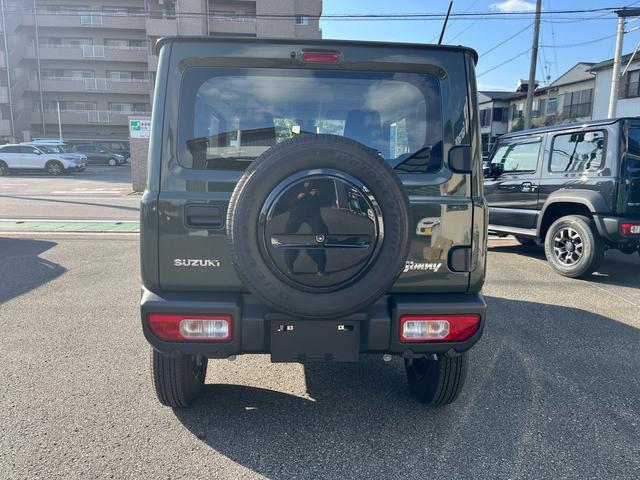 ジムニー ＸＧ　ジャングルグリーン　エアコン　パワステ　パワーウィンドウ　デュアルセンサーブレーキサポート　衝突安全ボディ　セーフティサポート　４ＷＤ（6枚目）