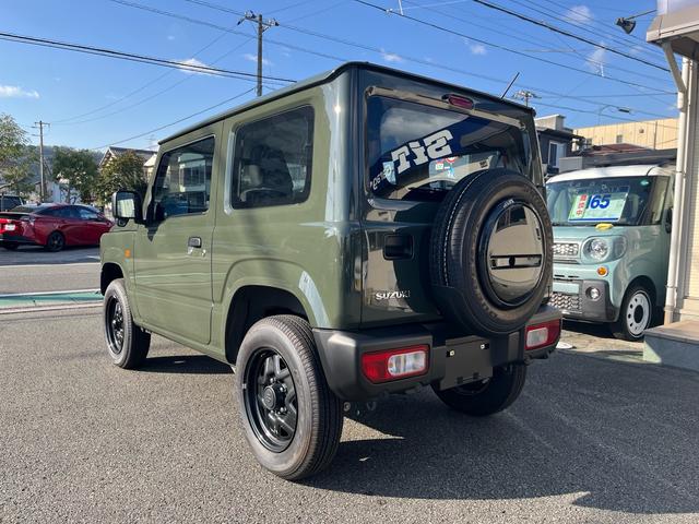 ジムニー ＸＧ　ジャングルグリーン　エアコン　パワステ　パワーウィンドウ　デュアルセンサーブレーキサポート　衝突安全ボディ　セーフティサポート　４ＷＤ（7枚目）