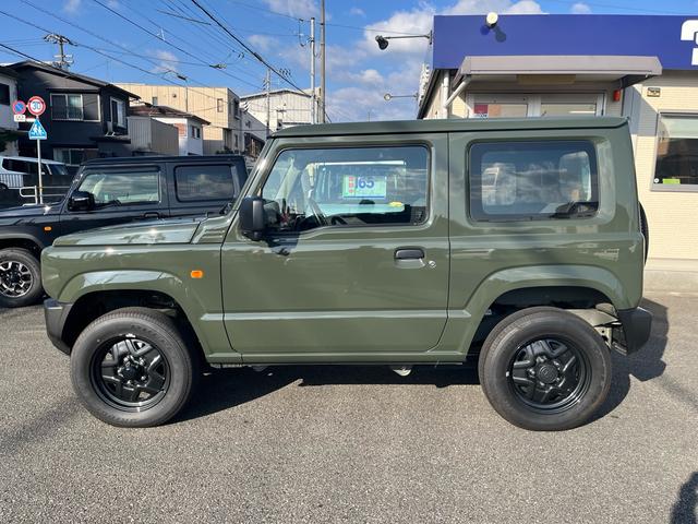 ジムニー ＸＧ　ジャングルグリーン　エアコン　パワステ　パワーウィンドウ　デュアルセンサーブレーキサポート　衝突安全ボディ　セーフティサポート　４ＷＤ（8枚目）