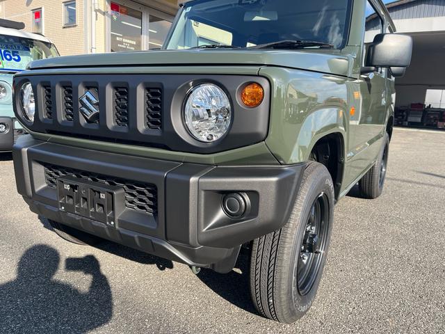 ジムニー ＸＧ　ジャングルグリーン　エアコン　パワステ　パワーウィンドウ　デュアルセンサーブレーキサポート　衝突安全ボディ　セーフティサポート　４ＷＤ（9枚目）