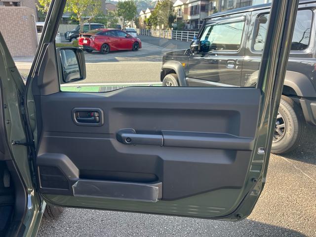 ジムニー ＸＧ　ジャングルグリーン　エアコン　パワステ　パワーウィンドウ　デュアルセンサーブレーキサポート　衝突安全ボディ　セーフティサポート　４ＷＤ（15枚目）