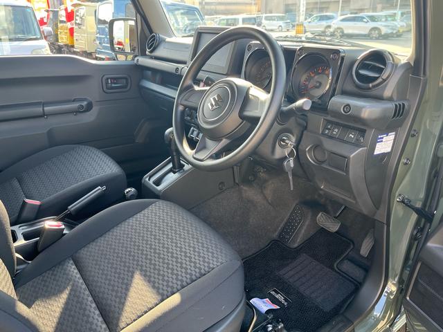 ジムニー ＸＧ　ジャングルグリーン　エアコン　パワステ　パワーウィンドウ　デュアルセンサーブレーキサポート　衝突安全ボディ　セーフティサポート　４ＷＤ（16枚目）