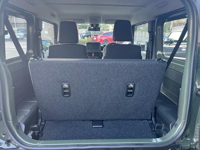 ジムニー ＸＧ　ジャングルグリーン　エアコン　パワステ　パワーウィンドウ　デュアルセンサーブレーキサポート　衝突安全ボディ　セーフティサポート　４ＷＤ（26枚目）