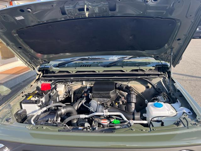 ジムニー ＸＧ　ジャングルグリーン　エアコン　パワステ　パワーウィンドウ　デュアルセンサーブレーキサポート　衝突安全ボディ　セーフティサポート　４ＷＤ（34枚目）