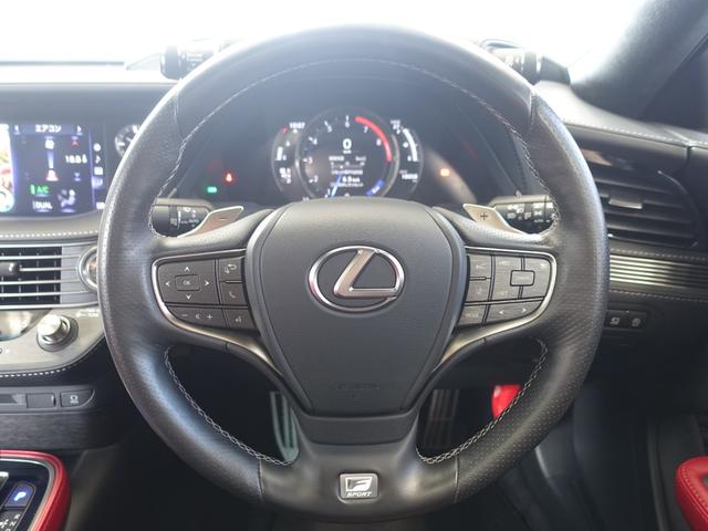 ＬＳ ＬＳ５００　Ｆスポーツ　ＬＳＳ・Ｖ６ツインターボ・純正２０ＡＷ・専用対向キャリパー・赤革シート・１２．３ｉｎナビ・パノラミックビューモニタ・サンルーフ・デジタルインナーミラー・ＨＵＤ・パワートランク・全ドアイージークローザー（20枚目）