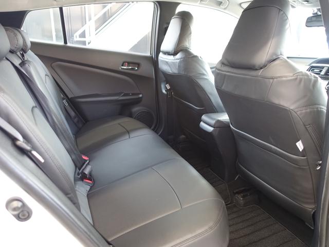 プリウス Ｓセーフティプラス　ＴＳＳ・新品車高調・新品１９ＡＷ・新品タイヤ・新品黒革調シートカバー・フルエアロ・クリアランスソナー・純正７型ナビ・ブルートゥース・フルセグＴＶ・バックカメラ・クルーズコントロール・ＨＵＤ・ドラレコ・（64枚目）