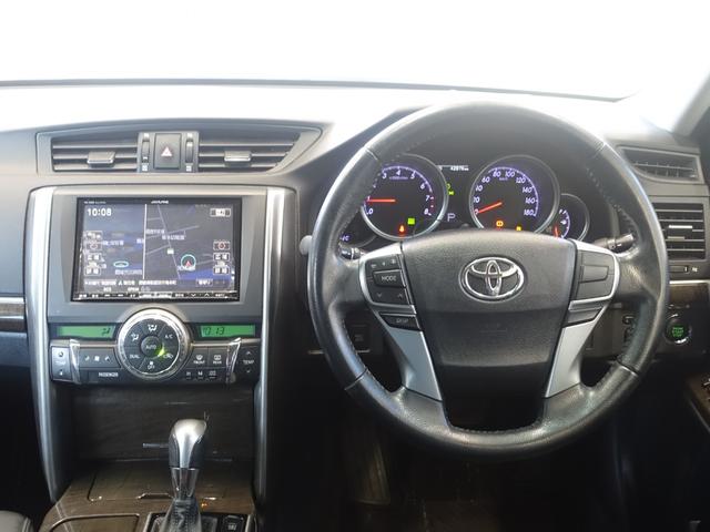 マークＸ ２５０Ｇ　新品タナベ車高調・新品１９ＡＷ・新品タイヤ・新品Ｇ’ｓバンパー・ＡＬＰＩＮＥ８インチナビ・ブルートゥース・フルセグＴＶ・バックカメラ・ビルトインＥＴＣ・パワーシート・ドアバイザー・純正アイラインヘッド（19枚目）