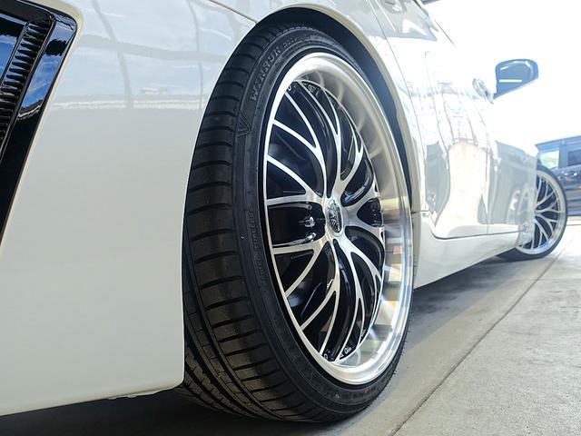 マークＸ ２５０Ｇ　リラックスセレクション　新品タナベ車高調・新品１９インチアルミホイール・新品タイヤ・新品Ｇｓバンパー・新品シートカバー・新品アイラインヘッド・新品スモークテール・シーケンシャルウィンカー・純正ナビ・ＴＶ・パワーシート・ＥＴＣ（10枚目）