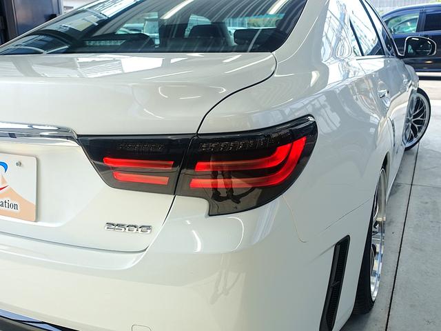 マークＸ ２５０Ｇ　リラックスセレクション　新品タナベ車高調・新品１９インチアルミホイール・新品タイヤ・新品Ｇｓバンパー・新品シートカバー・新品アイラインヘッド・新品スモークテール・シーケンシャルウィンカー・純正ナビ・ＴＶ・パワーシート・ＥＴＣ（48枚目）