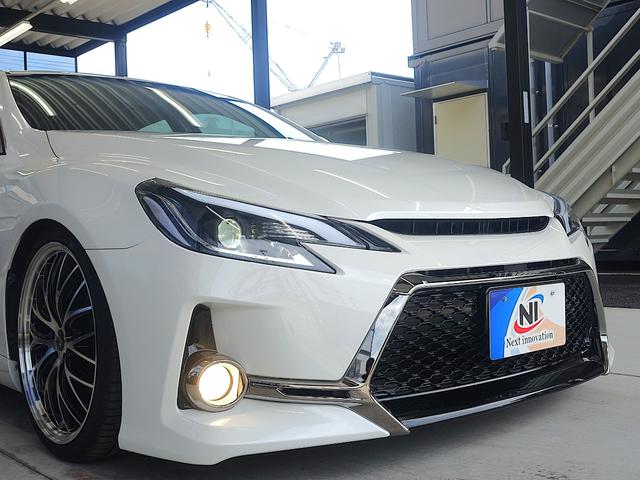 マークＸ ２５０Ｇ　リラックスセレクション　新品タナベ車高調・新品１９インチアルミホイール・新品タイヤ・新品Ｇｓバンパー・新品シートカバー・新品アイラインヘッド・新品スモークテール・シーケンシャルウィンカー・純正ナビ・ＴＶ・パワーシート・ＥＴＣ（50枚目）