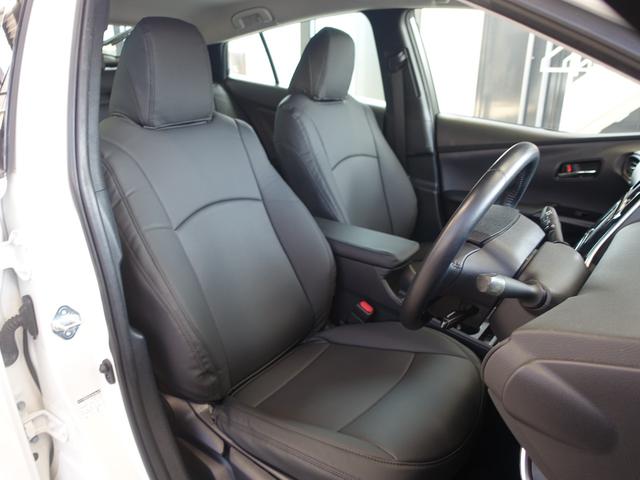 プリウス Ｓ　セーフティセンス・新品車高調・新品１９ＡＷ・新品タイヤ・新品シートカバー・新品アクセサリランプ・フルエアロ・純正ナビ・ブルートゥース・バックカメラ・ＥＴＣ・クルコン・スペアタイヤ・クリアランスソナー・（56枚目）