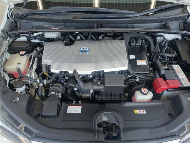 プリウス Ｓ　セーフティセンス・新品車高調・新品１９ＡＷ・新品タイヤ・新品シートカバー・新品アクセサリランプ・フルエアロ・純正ナビ・ブルートゥース・バックカメラ・ＥＴＣ・クルコン・スペアタイヤ・クリアランスソナー・（68枚目）