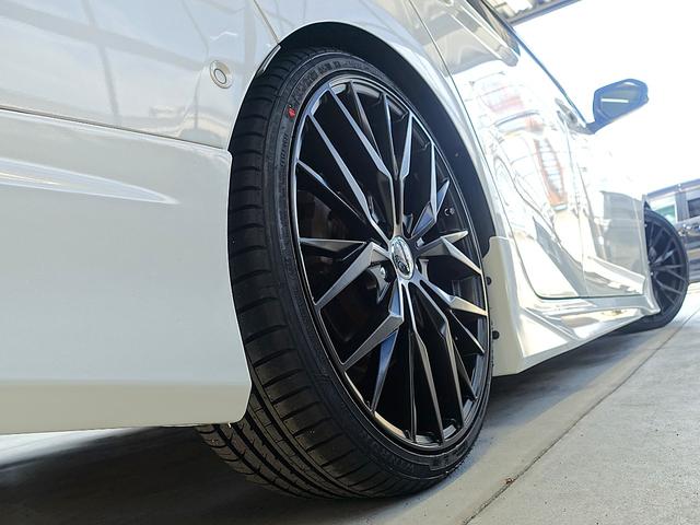 プリウス Ｓセーフティプラス　セーフティセンス・新品車高調・新品１９ＡＷ・新品タイヤ・新品シートカバー・フルエアロ・クリアランスソナー・純正ナビ・ブルートゥース・ＴＶ・バックカメラ・クルコン・オートマチックハイビーム・スペアタイヤ（10枚目）