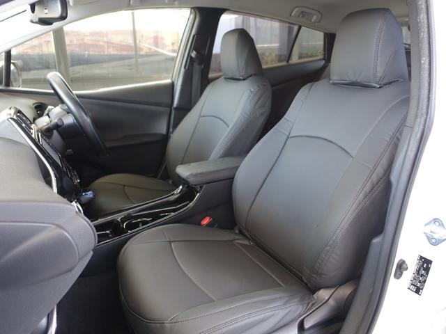 プリウス Ｓセーフティプラス　セーフティセンス・新品車高調・新品１９ＡＷ・新品タイヤ・新品シートカバー・フルエアロ・クリアランスソナー・純正ナビ・ブルートゥース・ＴＶ・バックカメラ・クルコン・オートマチックハイビーム・スペアタイヤ（59枚目）