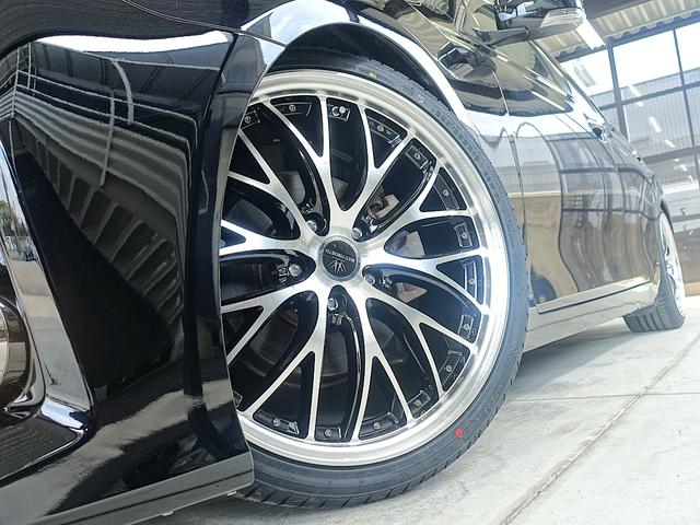 マークX 250G リラックスセレクション 新品車高調・新品19AW・新品タイヤ・新品Gsフロントバンパー・新品シートカバー・新品ヘッドライト&テール・流星ウィンカー・カロッツェリアナビ・ブルートゥース・フルセグ・フロントパワーシート・ETC・(9枚目)