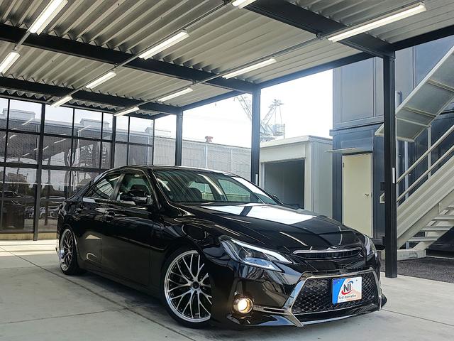 マークX 250G リラックスセレクション 新品車高調・新品19AW・新品タイヤ・新品Gsフロントバンパー・新品シートカバー・新品ヘッドライト&テール・流星ウィンカー・カロッツェリアナビ・ブルートゥース・フルセグ・フロントパワーシート・ETC・(13枚目)