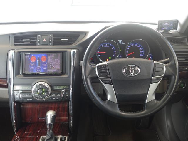 マークX 250G リラックスセレクション 新品車高調・新品19AW・新品タイヤ・新品Gsフロントバンパー・新品シートカバー・新品ヘッドライト&テール・流星ウィンカー・カロッツェリアナビ・ブルートゥース・フルセグ・フロントパワーシート・ETC・(19枚目)