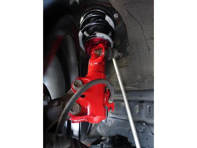 プリウス Sセーフティプラス TSS・TRDエアロVer2・新品車高調・新品19AW・新品タイヤ・新品黒革調シートカバー・クリアランスソナー・純正ナビ・ブルートゥース・TV・バックカメラ・クルコン・HUD・ドラレコ・スペアタイヤ・(46枚目)