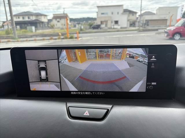 CX-60 XD-ハイブリッド エクスクルーシブスポーツ 4WD パノラマルーフ 360度カメラ マツコネ 前席Pシート シートメモリー スマートブレーキ ベンチレーション 全席シートヒーター ステアリングヒーター スペアキー ETC レーダークルコン(4枚目)