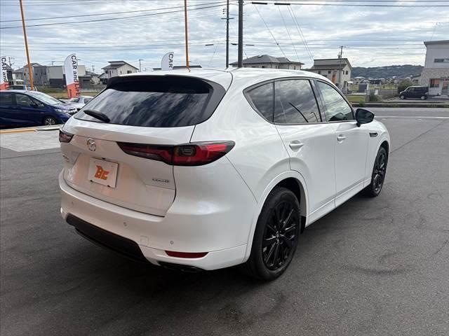 CX-60 XD-ハイブリッド エクスクルーシブスポーツ 4WD パノラマルーフ 360度カメラ マツコネ 前席Pシート シートメモリー スマートブレーキ ベンチレーション 全席シートヒーター ステアリングヒーター スペアキー ETC レーダークルコン(15枚目)