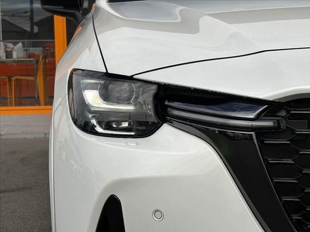 CX-60 XD-ハイブリッド エクスクルーシブスポーツ 4WD パノラマルーフ 360度カメラ マツコネ 前席Pシート シートメモリー スマートブレーキ ベンチレーション 全席シートヒーター ステアリングヒーター スペアキー ETC レーダークルコン(36枚目)