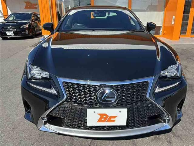 RC RC350 Fスポーツ 禁煙 ムーンルーフ 角型LEDヘッド BSM クリアランスソナー プリクラッシュS フルセグナビ Bluetooth シートヒーター ベンチレーション パドルシフト Pシート ETC オレンジキャリパ(9枚目)