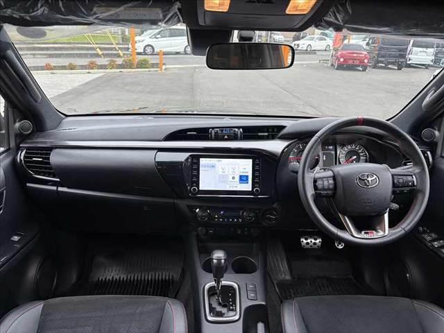 ハイラックス Z GRスポーツ 禁煙 後期 ベッドライナー トノカバー 4WD 8型ディスプレイオーディオ ナビキット Bluetooth プリクラッシュ LDA Aストップ クリソナ ETC USBソケット ACソケット(2枚目)