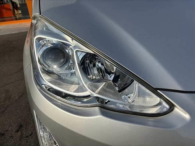 アクア Sスタイルブラック 禁煙 中期 純正ナビ 地デジ Bluetooth スマートキー Pスタート Bカメラ プリクラッシュ Aヘッドランプ Aハイビーム ステリモ ISOFIX アームレスト ACソケット コーナーポール(32枚目)