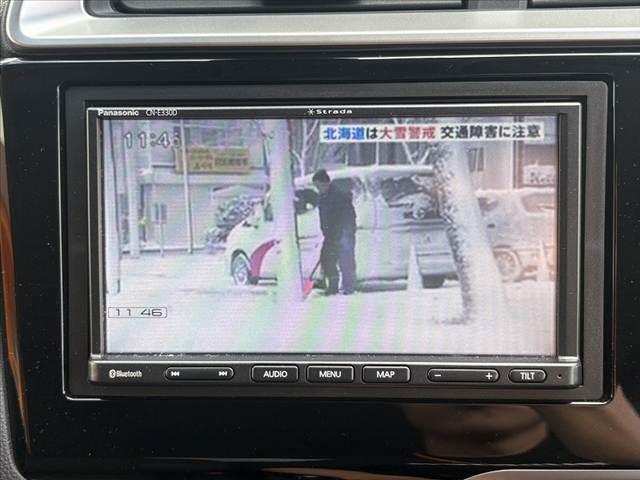 フィット  CTBA クルコン ナビ TV Bカメラ BT ETC スペアキー オートLEDヘッド マット バイザー Pスタート Pガラス 電格ウインカーミラー ACソケット アームレスト SRSエアB(22枚目)