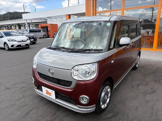 ムーヴキャンバス Xメイクアップリミテッド SAIII ツートン 両電スラ パノラマモニター ナビ TV BT DVD再生 スマアシ3 ETC ドラレコ ステリモ マット バイザー オートヘッドライト オートハイビーム Pスタート Aストップ Pガラス(9枚目)