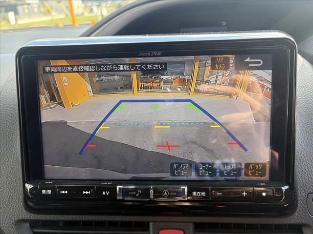 ヴォクシー 　禁煙　７人乗り　９インチナビ　１０．１インチフリップダウンモニター　フルセグＴＶ　Ｂカメラ　ＢＴ　ＤＶＤ再生　両電スラドア　セーフティセンス　クルコン　ドラレコ　ビルトインＥＴＣ　オートＬＥＤヘッド（4枚目）