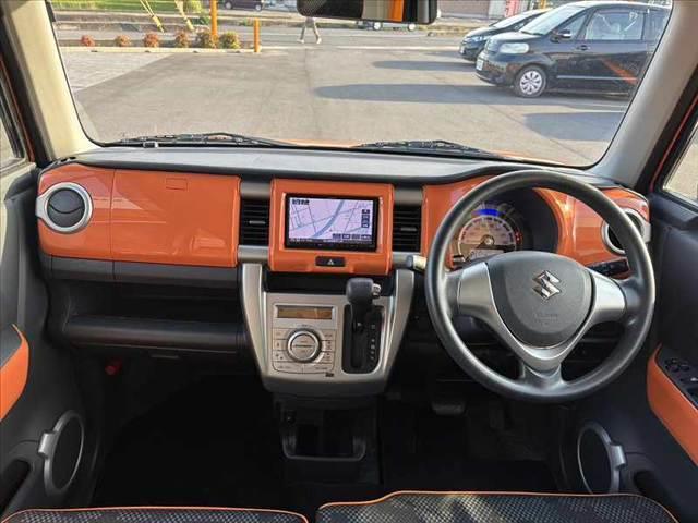 ハスラー 　禁煙　ホワイトルーフツートン　レーダーブレーキサポート　ナビ　ＴＶ　前列シートヒーター　スペアキー　オートＨＩＤヘッド　Ｐスタート　マット　バイザー　シート下収納　電格ミラー　ＡＣソケット　Ａストップ（2枚目）