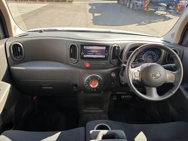 キューブ １５Ｘ　Ｖセレクション　禁煙　車検整備付　純正ナビ　フルセグ　Ｂカメラ　ＢＴ　ＤＶＤ再生　スペアキー　ＥＴＣ　ドラレコ　ステリモ　オートヘッドライト　オートエアコン　Ａストップ　革巻きステア　電格ミラー　ヘッドレベライザー（2枚目）