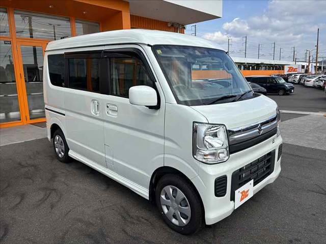 エブリイワゴン JPターボ 禁煙 ハイルーフ セーフティサポート ナビ フルセグ Bカメラ BT DVD再生 ETC スペアキー シートヒーター USBソケット×2 ACソケット オートヘッドライト 電格ミラー(8枚目)